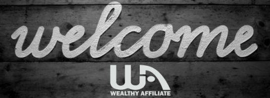 wealthy affiliate welcome logo