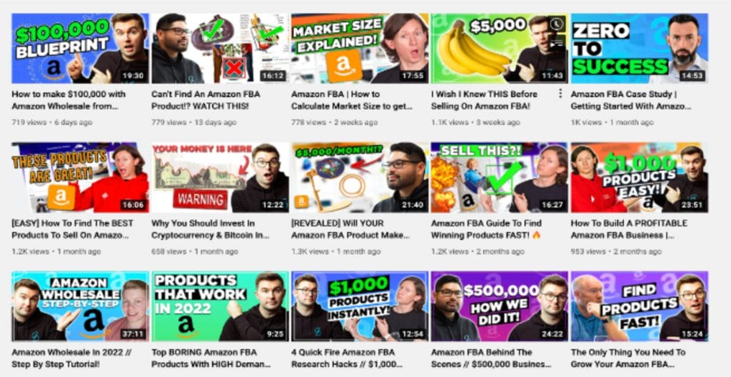 marketplace superheroes amazon fba youtube channel screenshot