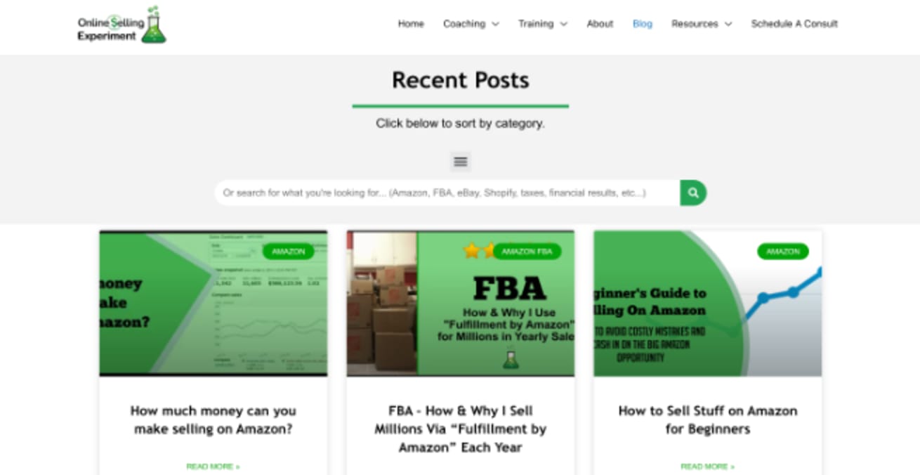 Amazon FBA Blogs The Top 7 Best (July 2024)