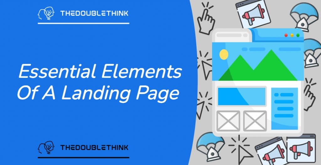 elements of a landing page